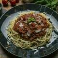 Hackfleischsoße mit Nudeln