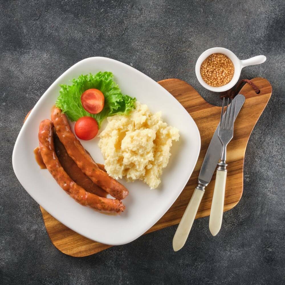 5 Bratwurst (100% Rind)