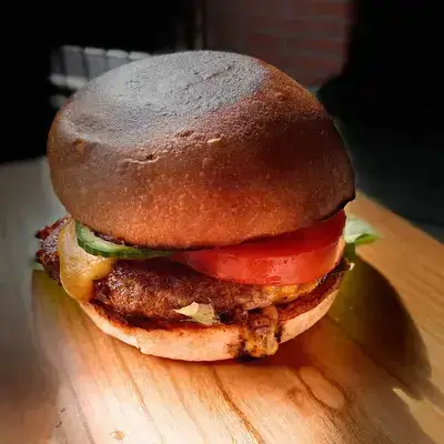 Serviervorschlag Burger