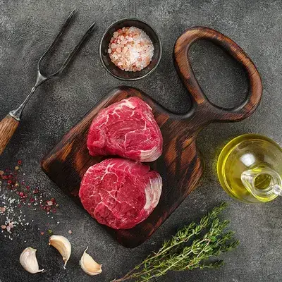 Rinderfilet roh