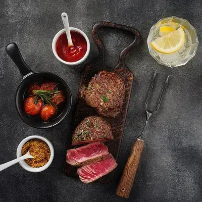 Rinderfilet zubereitet